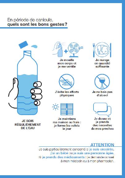 ALERTE ROUGE CANICULE vendredi 28 juin départements 30 et 34