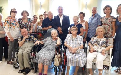 Notre doyenne Marguerite COMMES Saint-Georgienne a fêté ses 108 ans