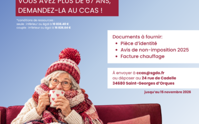 CCAS – AIDE AU CHAUFFAGE