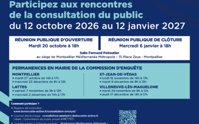 Projet AMETYST – Consultation du public du 12 octobre 2026 au 12 janvier 2027