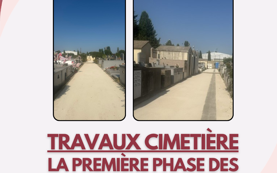 Fin de la 1ère phase d&rsquo;aménagement du cimetière communal