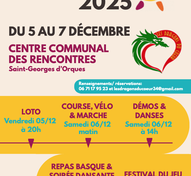 💛✨ Téléthon 2025 ✨💛