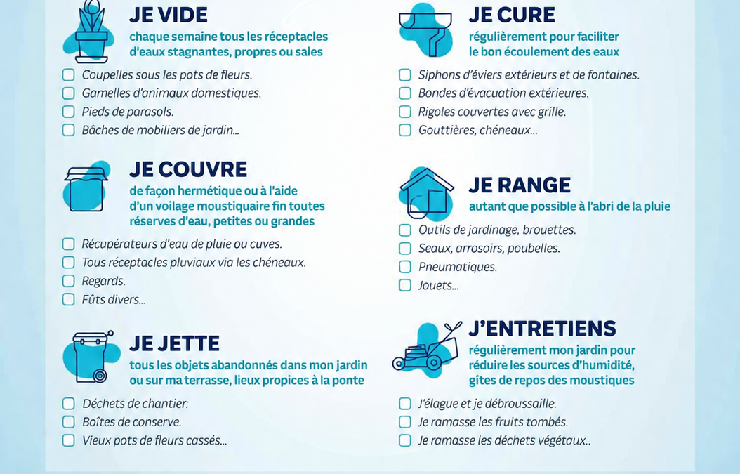🦟 Ensemble, faisons la chasse au moustique-tigre ! 🦟