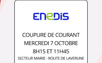 COUPURE DE COURANT