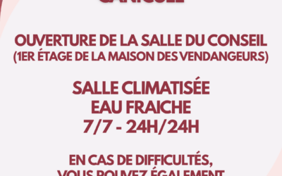 OUVERTURE SALLE FRAICHEUR