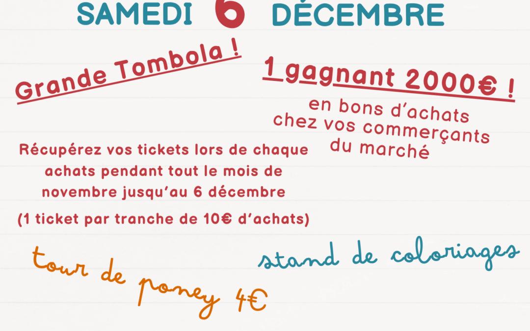 🛍️ Fête du Marché  🎉