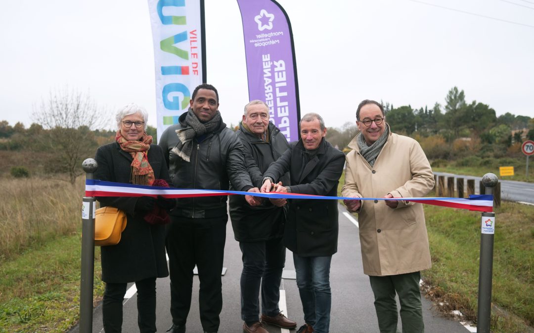Inauguration de la piste cyclabe Saint-Georges d’Orques/Juvignac