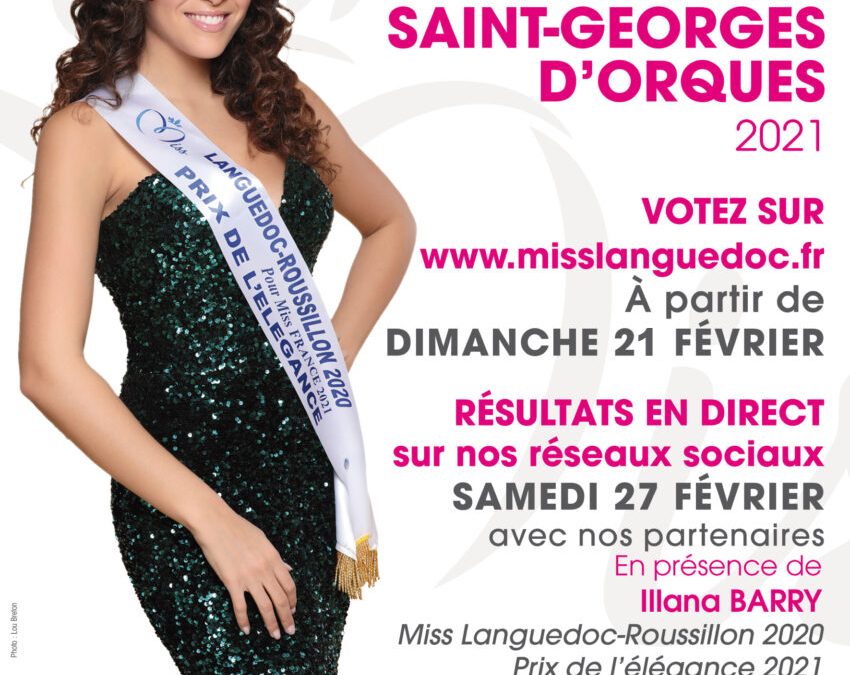 VOTEZ POUR LA PROCHAINE MISS PAYS DE SAINT-GEORGES