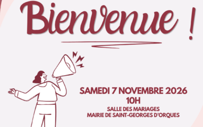 MATINÉE D’ACCUEIL DES NOUVEAUX ARRIVANTS