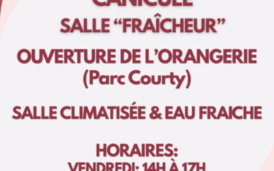Salle « Fraîcheur » ORANGERIE