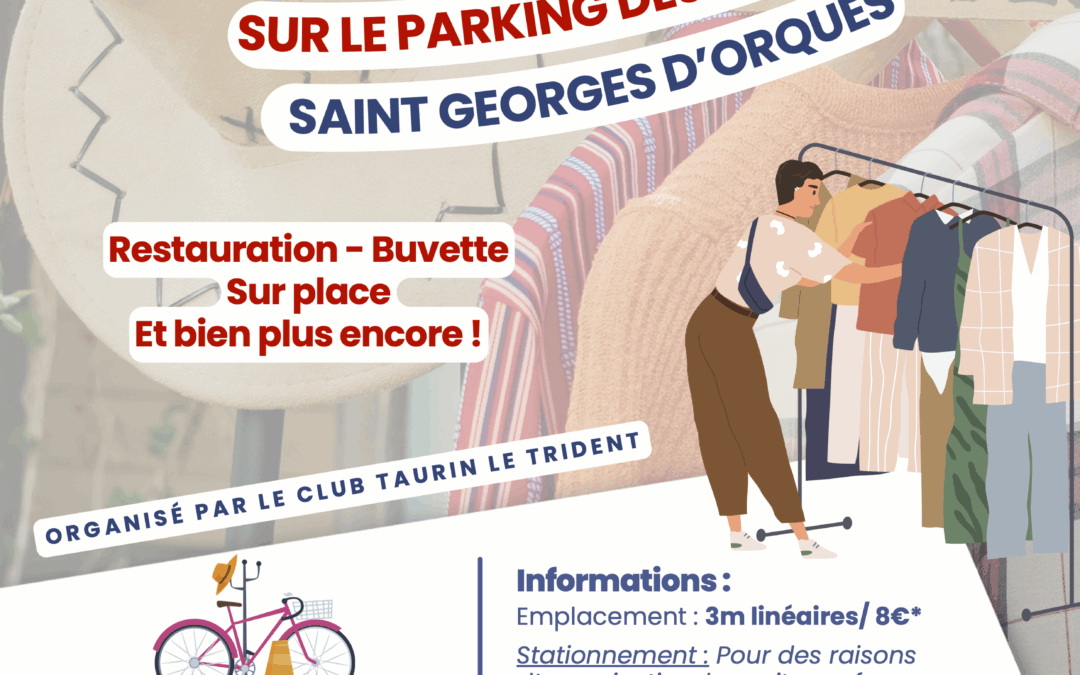 VIDE GRENIER du Club Taurin
