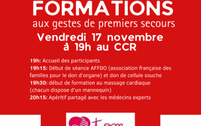 Formation aux gestes de premiers secours