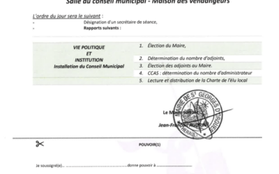 Conseil municipal 21/03