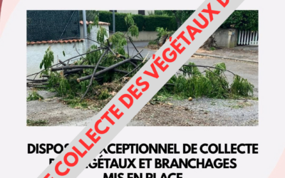 ARRET COLLECTE VEGETAUX