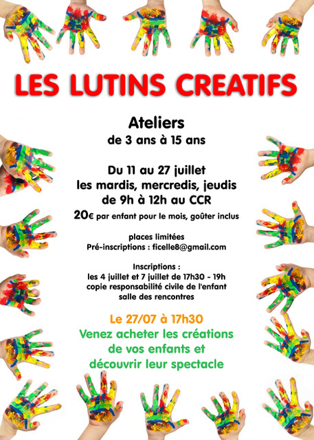 Ateliers “Les Lutins Créatifs”