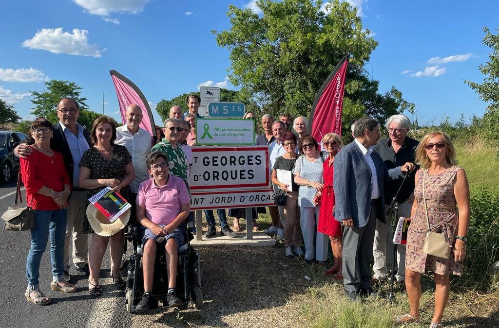 Saint-Georges d’Orques, ville ambassadrice pour le don d’organes