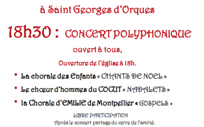 Concert Polyphonique de Noël