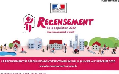 Recensement : appel à candidature