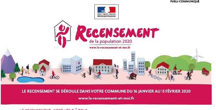 Recensement : appel à candidature