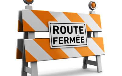 Fermeture route de Murviel les Montpellier